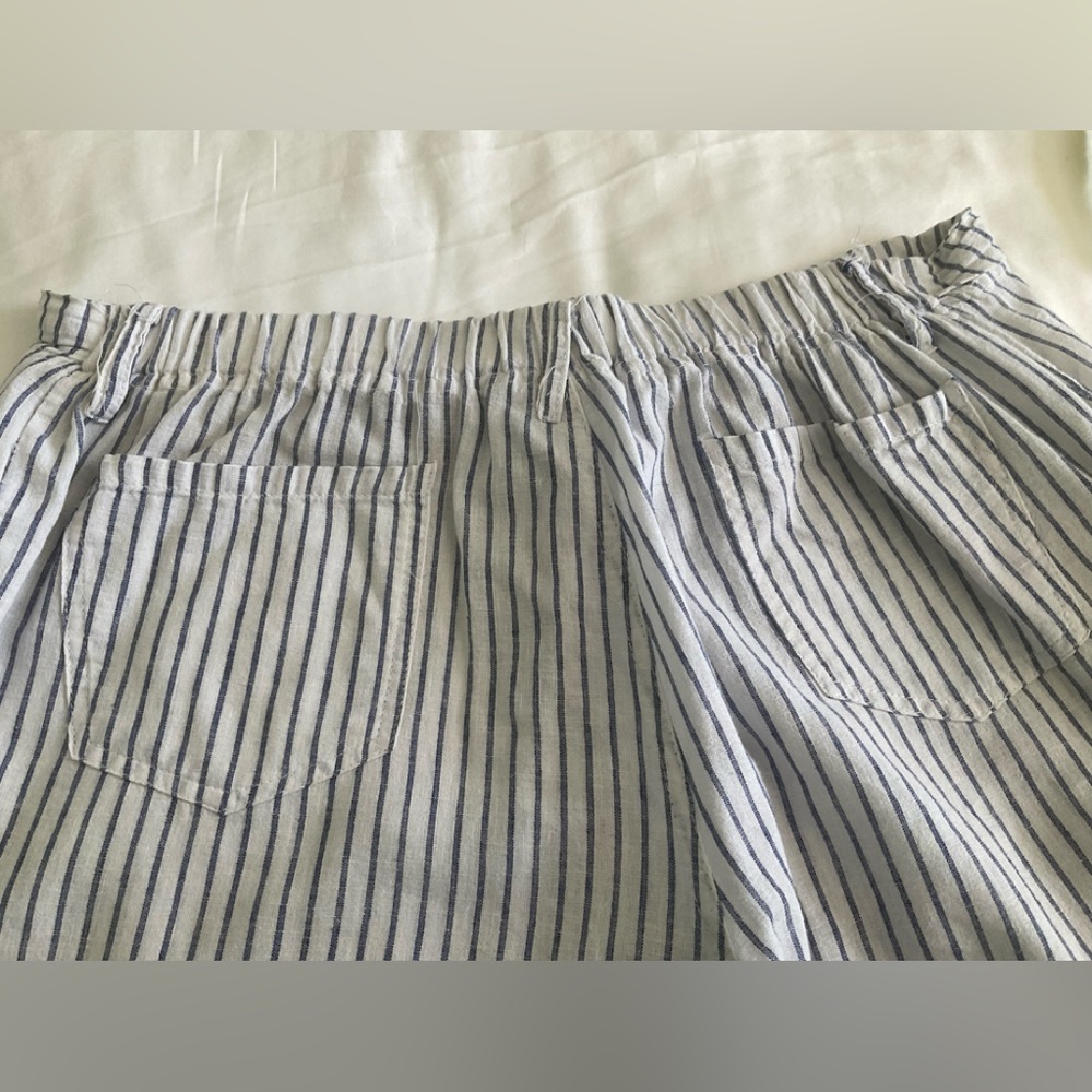Just Living Black and White Striped Pants - Picture 5 of 8
